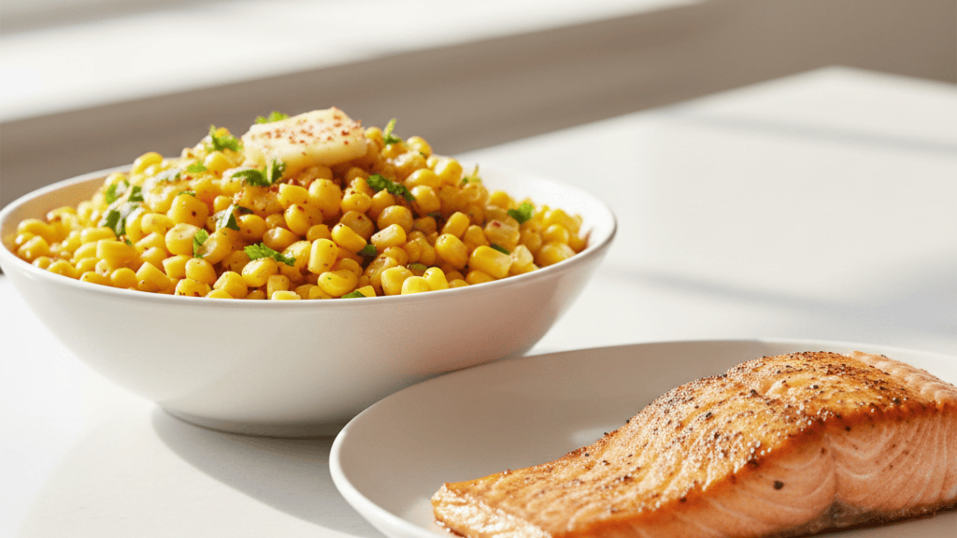 Chili-lime butter corn