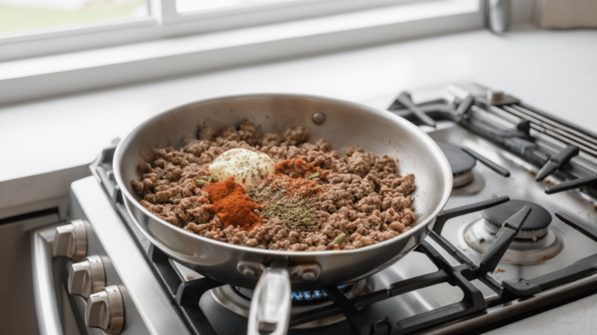 Cook the ground beef