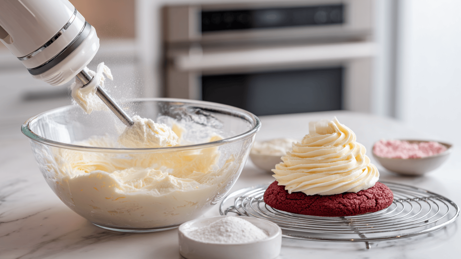 Cream Cheese Frosting (Smooth, Pipeable, Not Runny)
