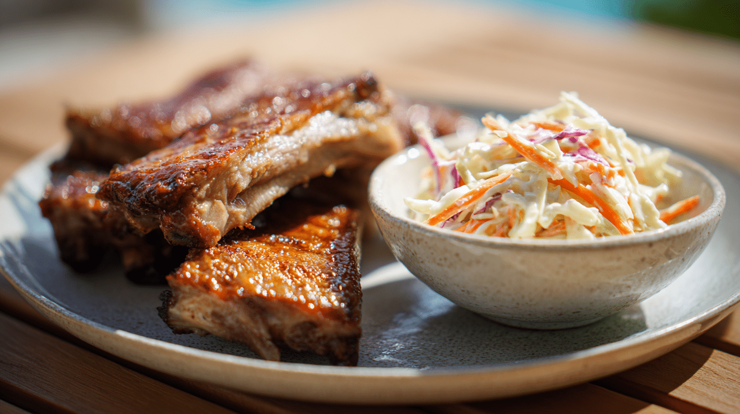 Creamy Coleslaw Side Dish For Pork Ribs