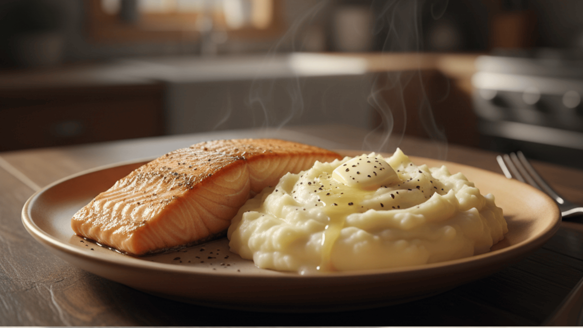 Creamy mashed potatoes