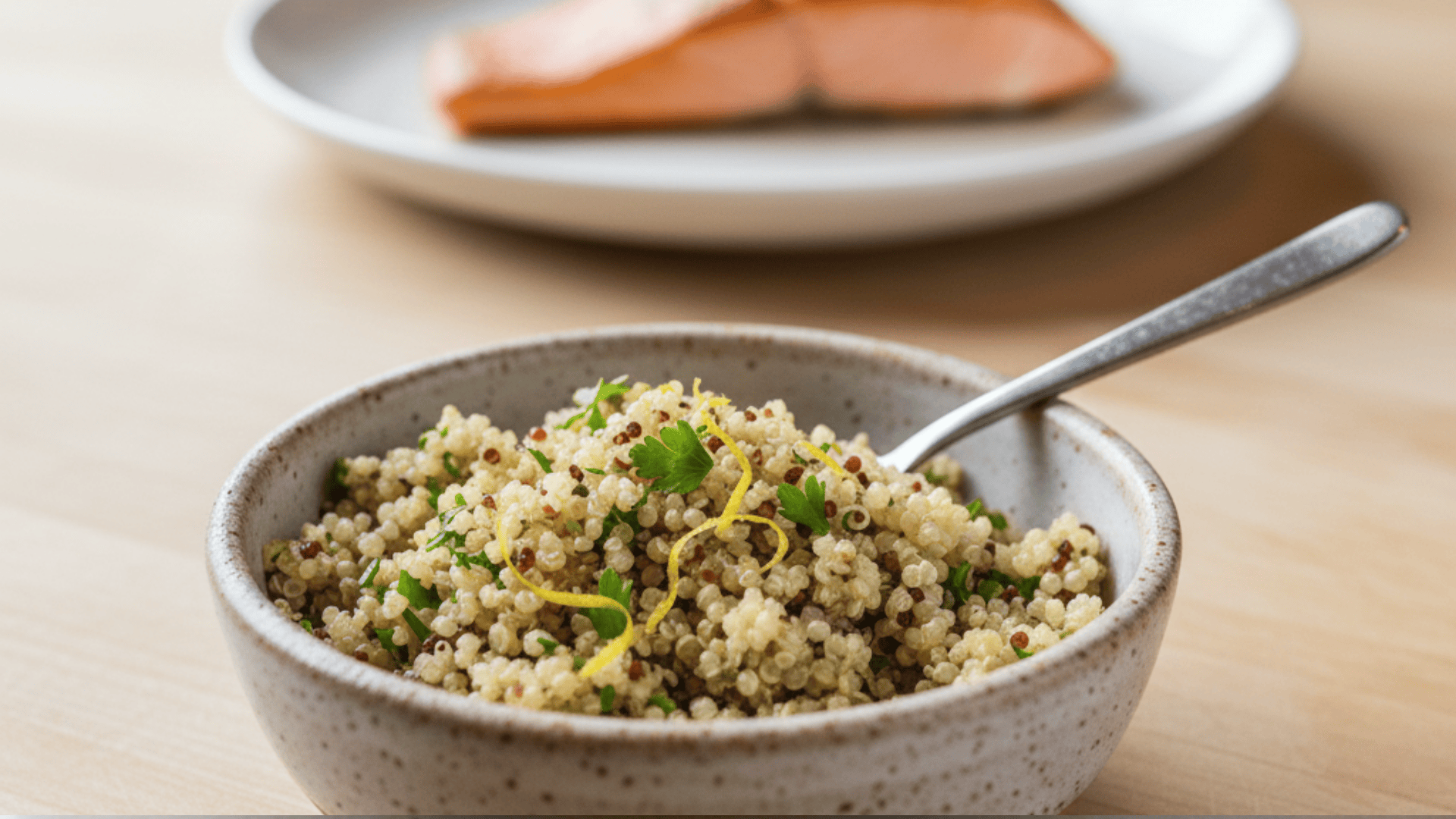 Lemon parsley quinoa