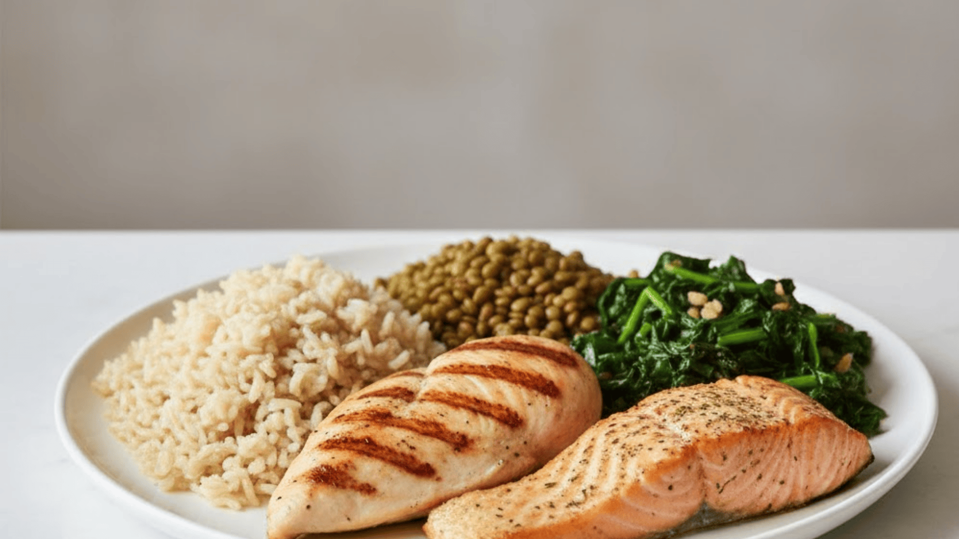 Meat, Fish, and Plant-Based Meals