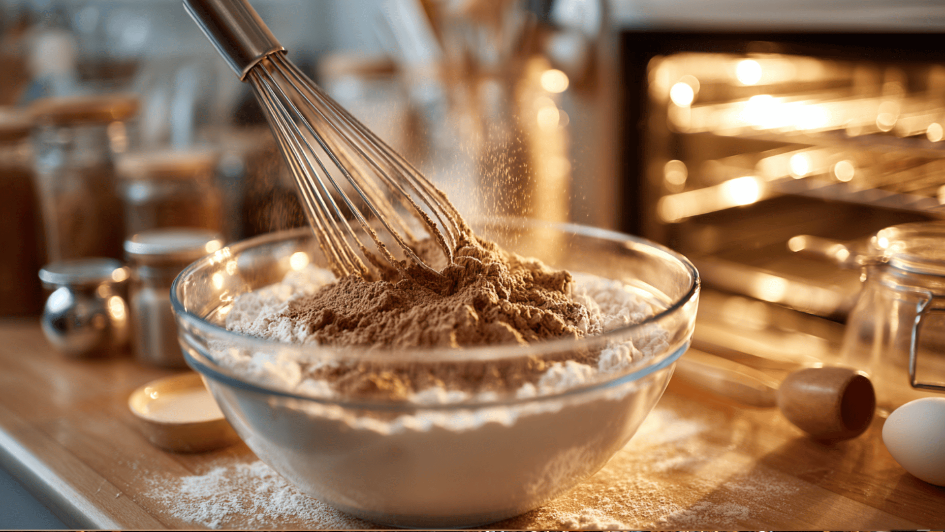 Mixing dry ingredient