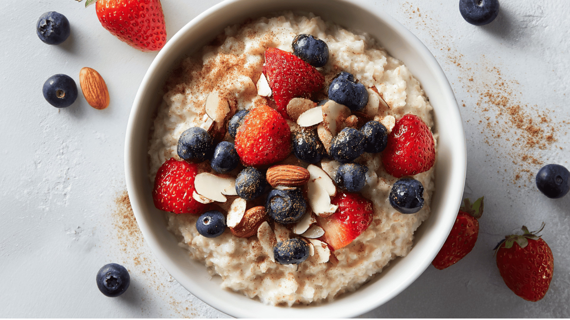 Oatmeal Berry Breakfast Bowl