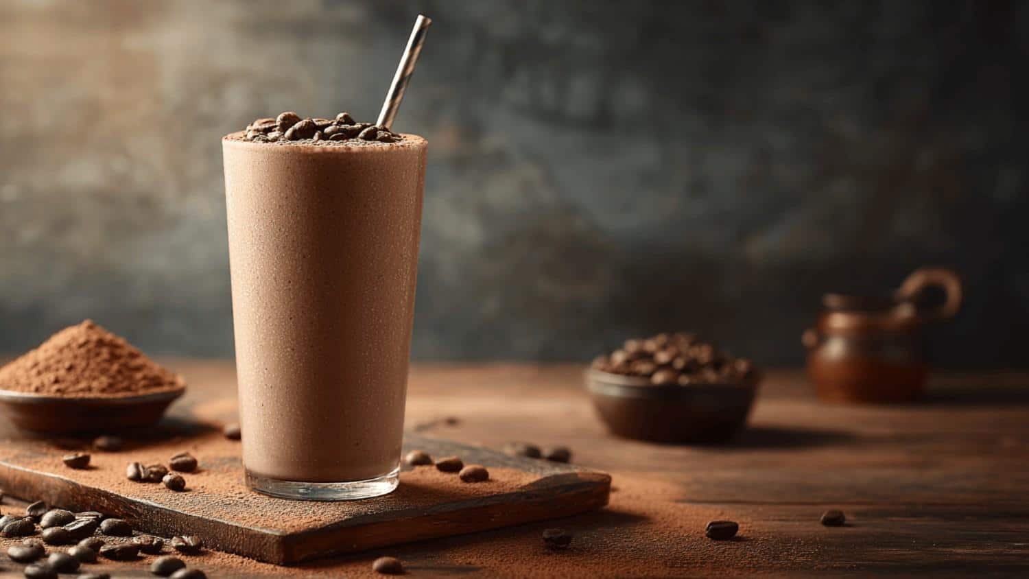 Paleo Mocha Energy Smoothie
