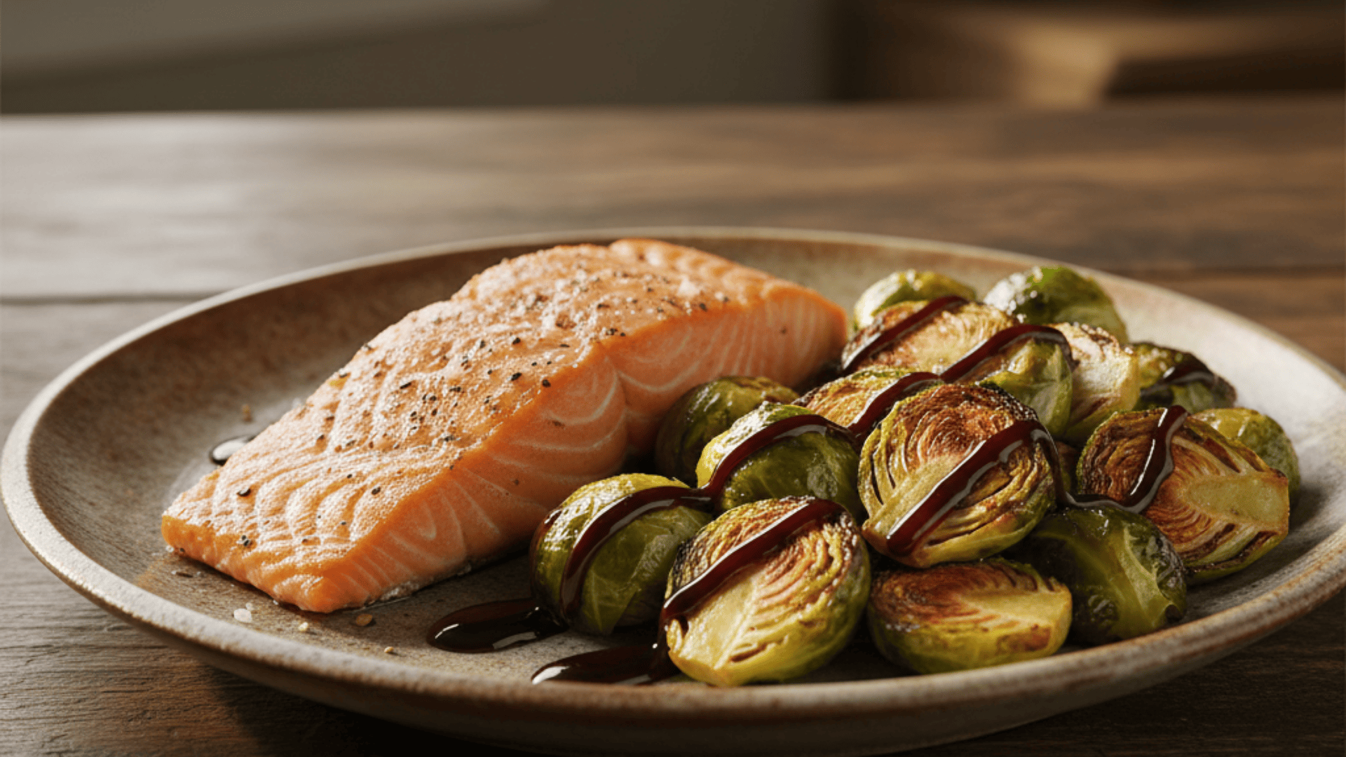 Roasted Brussels sprouts