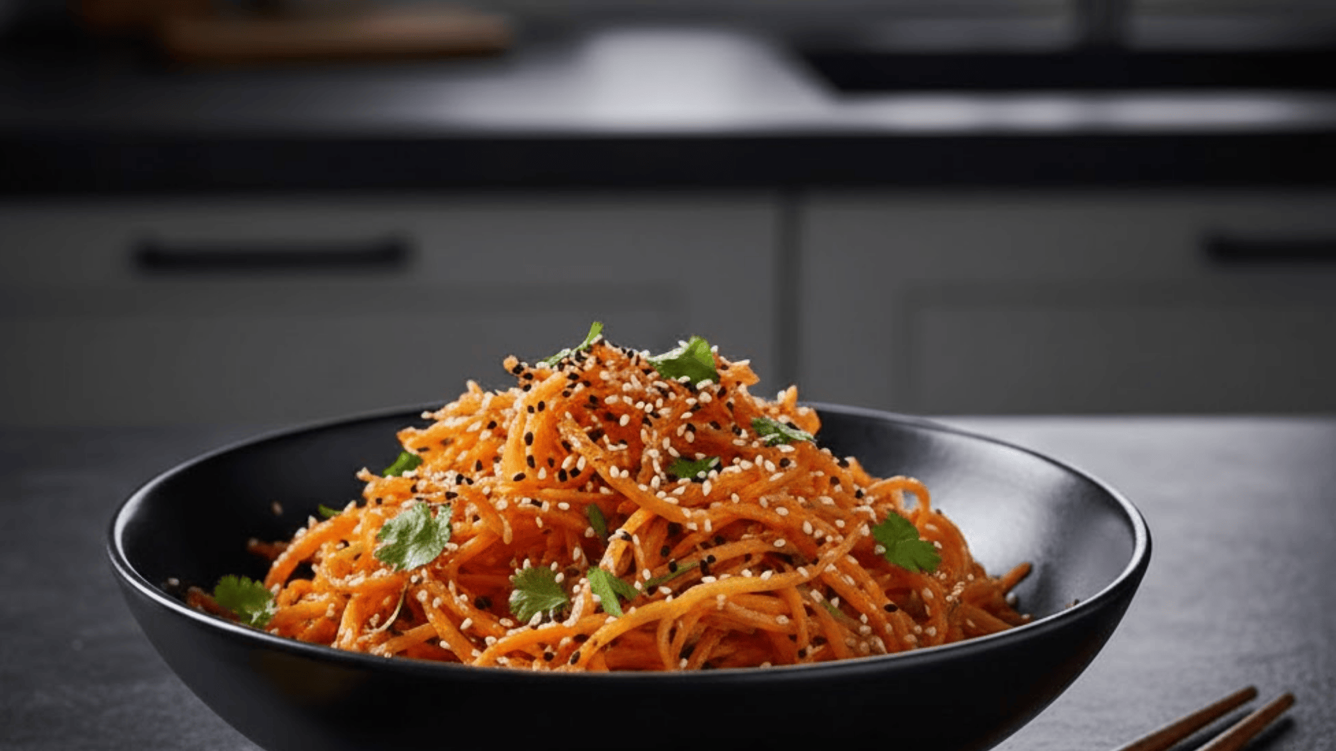 Sesame Ginger Carrot Salad