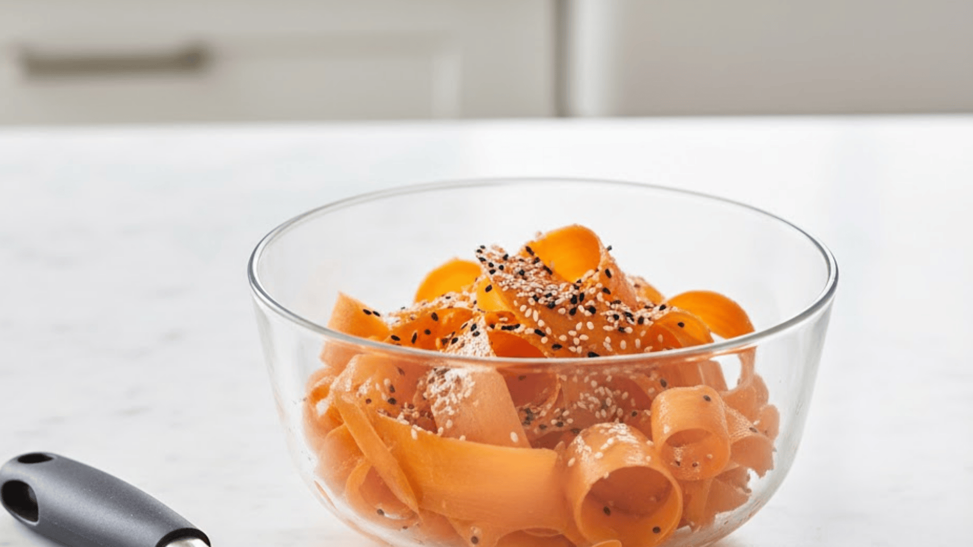 Shaved “Viral-Style” Carrot Salad