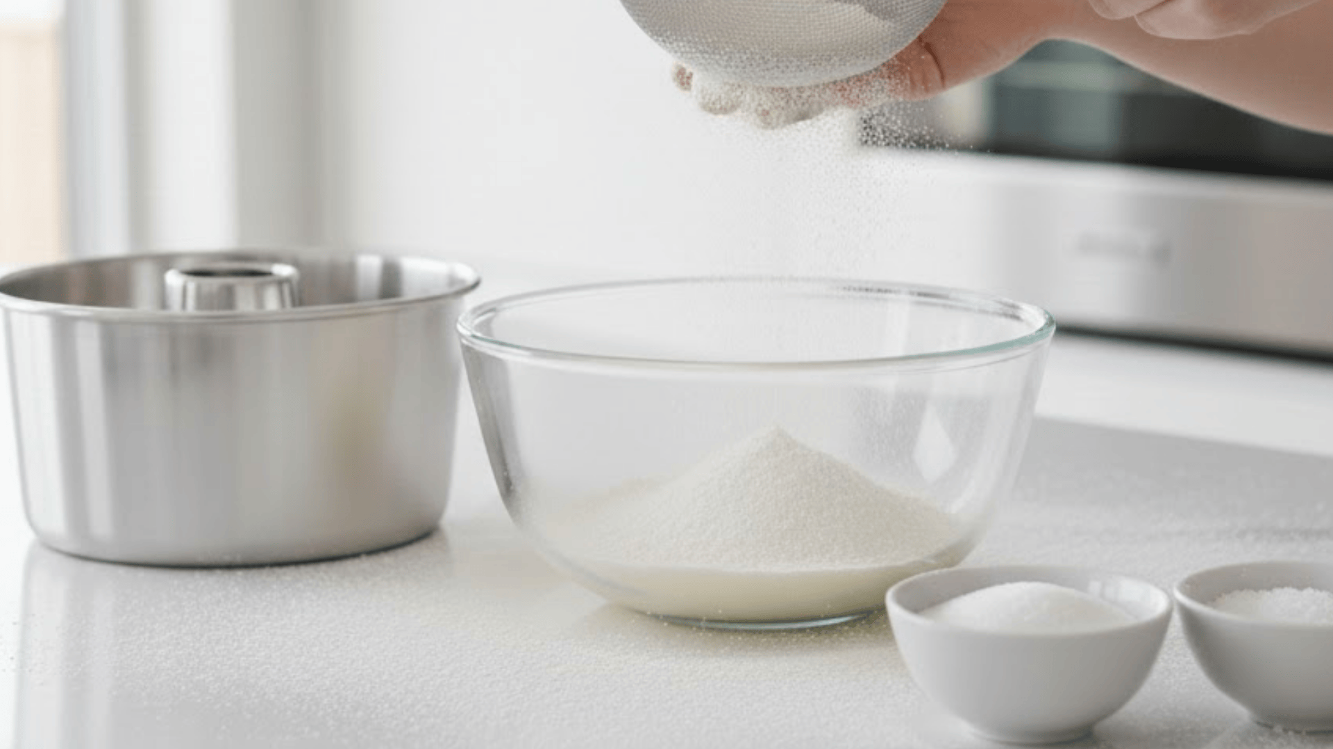 Sift the Dry Ingredients