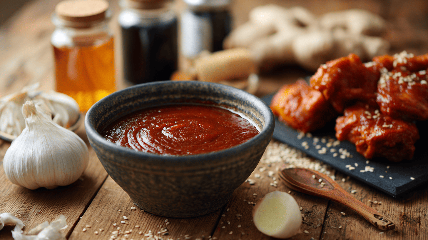 Spicy Gochujang Korean BBQ Marinade With Chicken