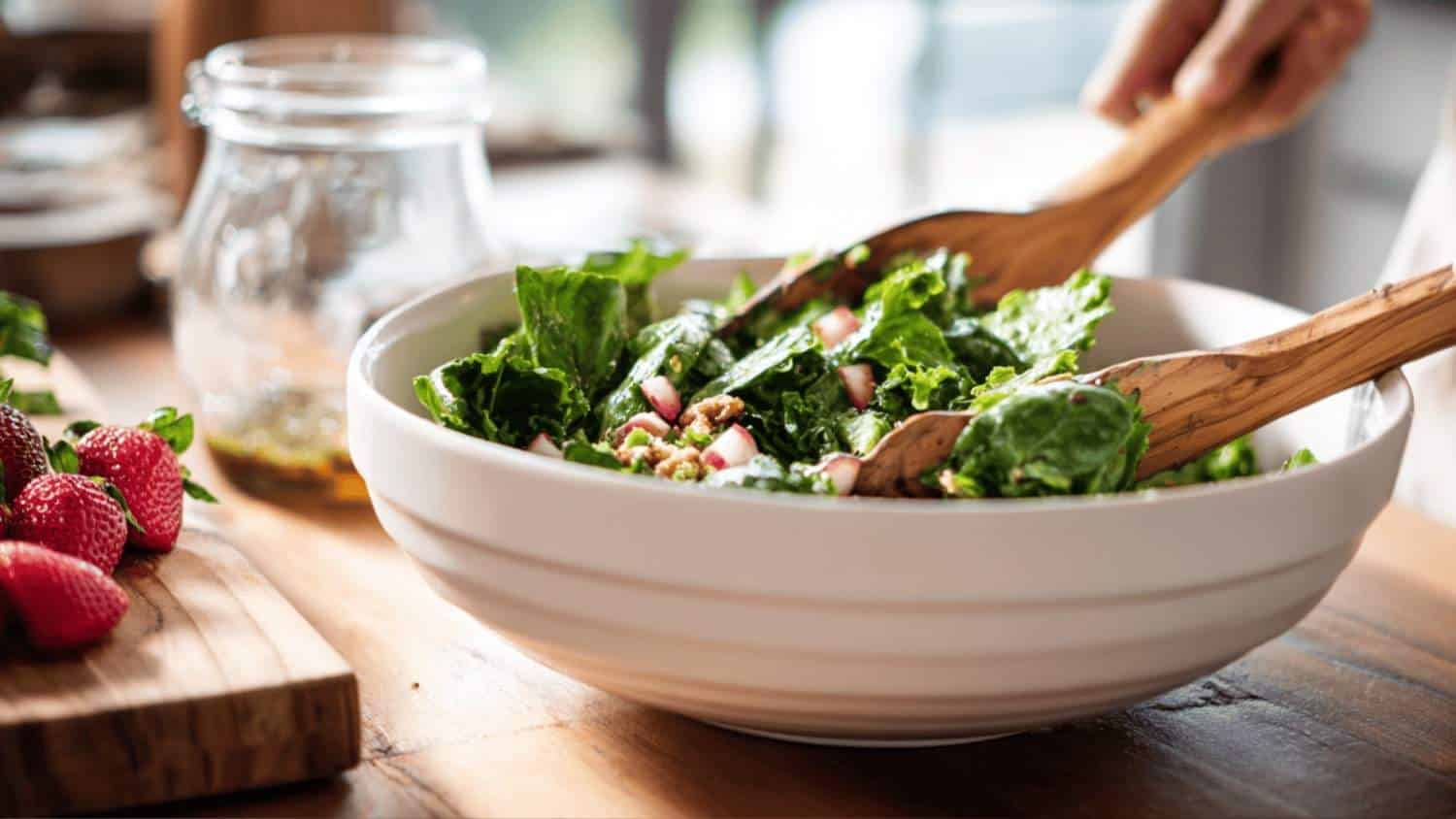 Toss the Salad Greens