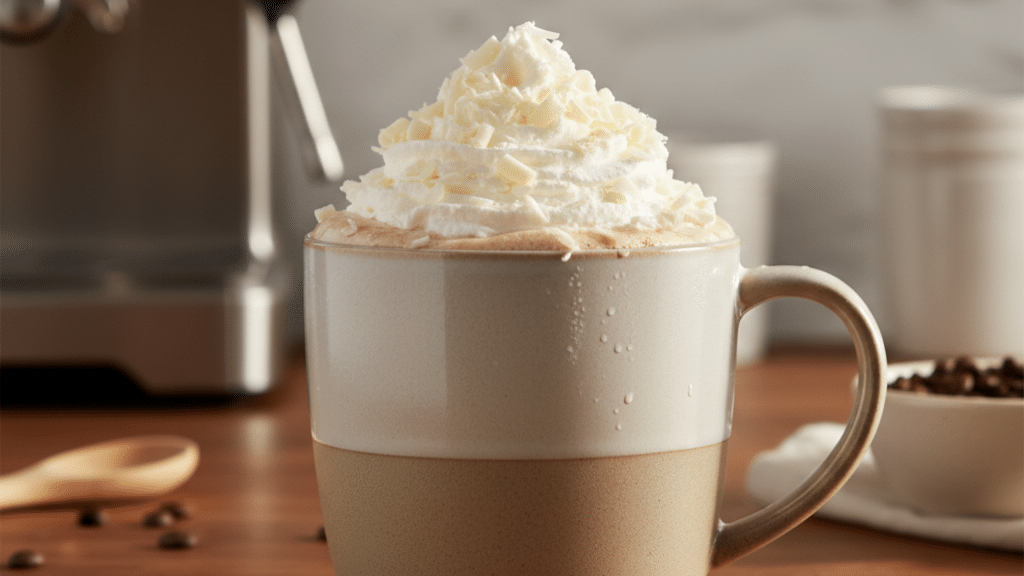 White Chocolate Mocha At Home