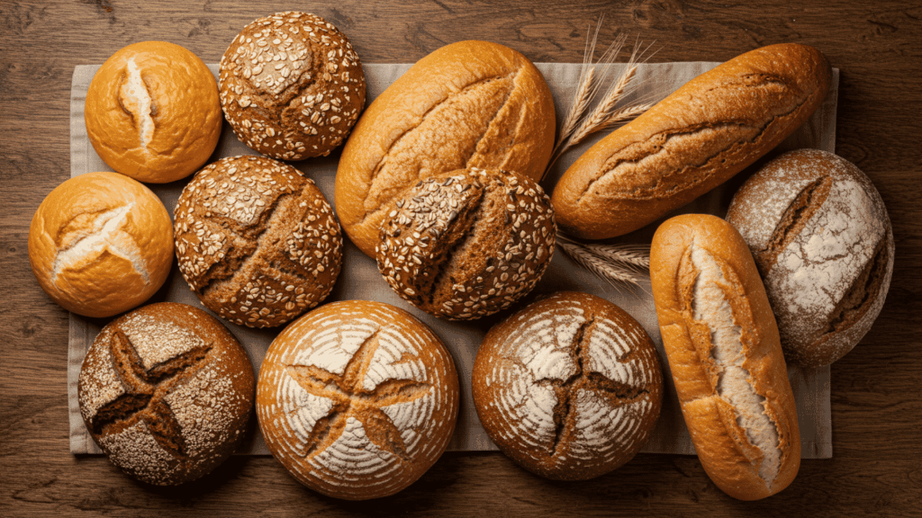 does bread have fiber