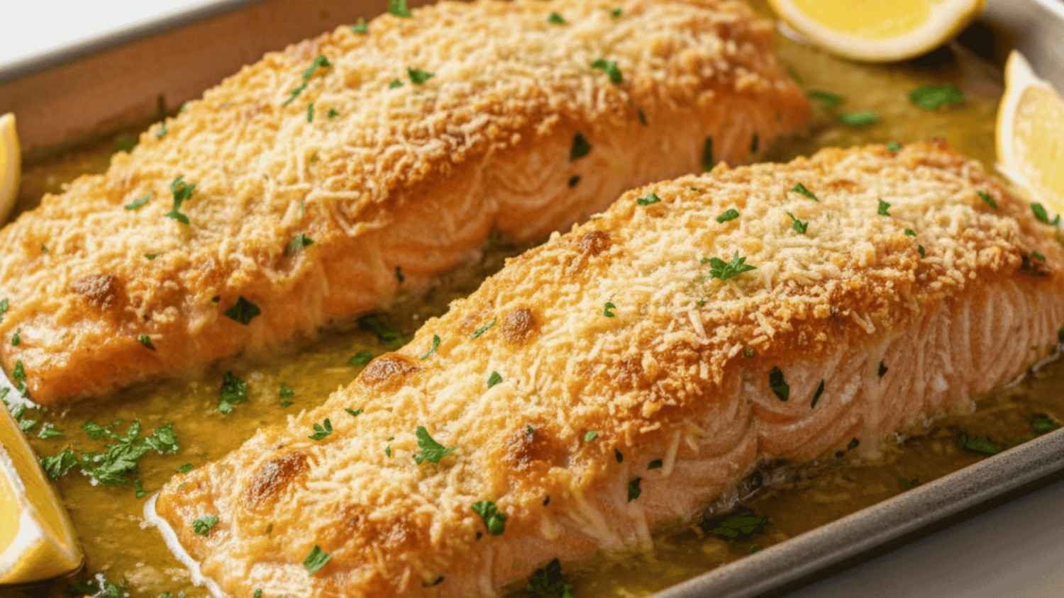 garlic parmesan salmon