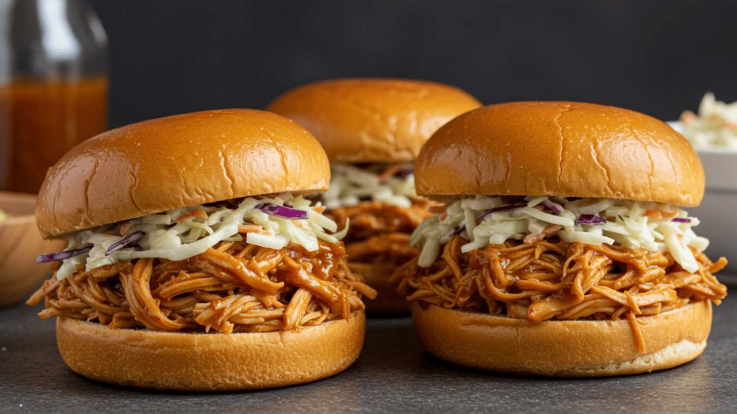 honey mustard bbq pulled chicken