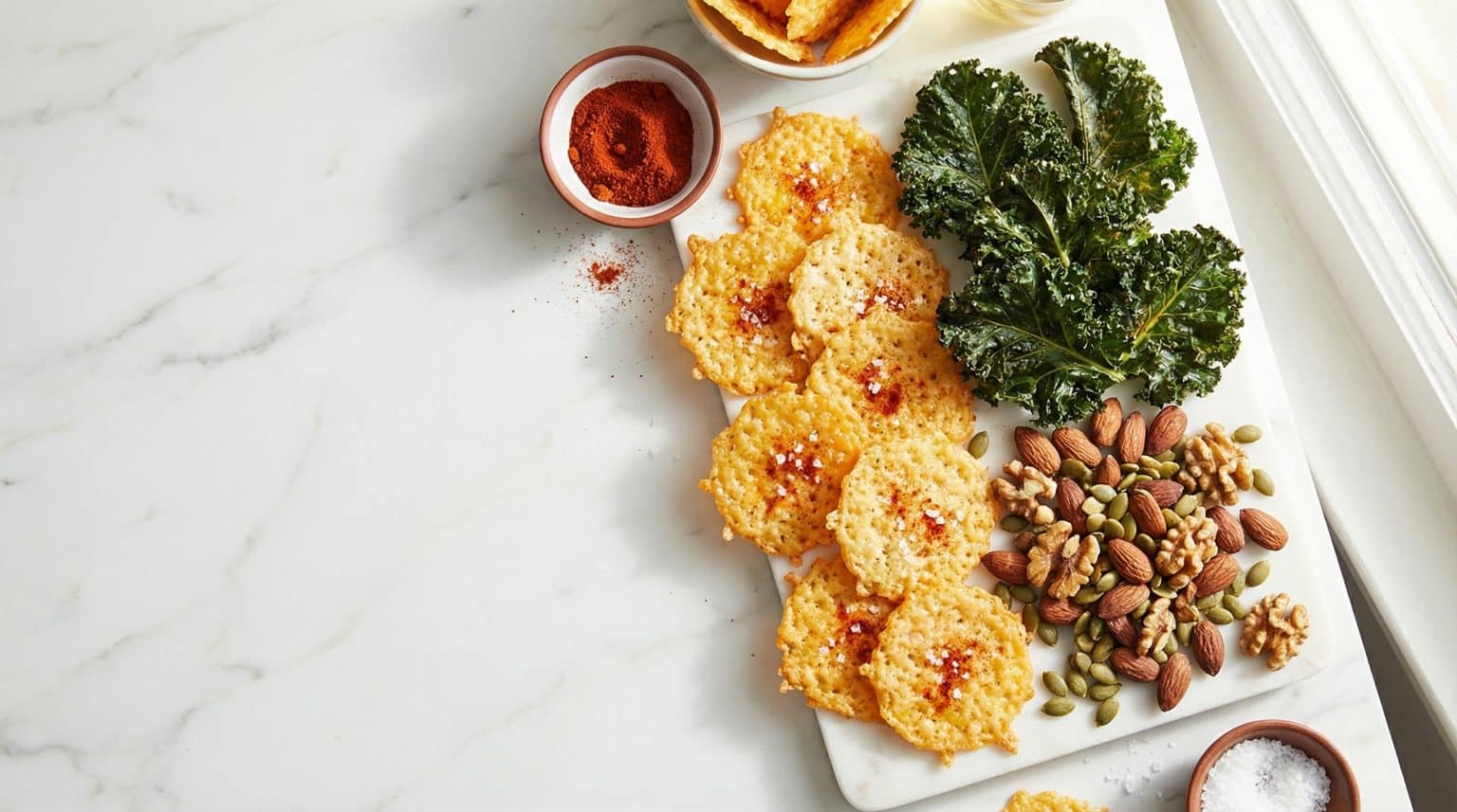 Curated visual reference: Low Carb Crunchy Snack Swaps To Beat Chip Cravings Photo Inspiration