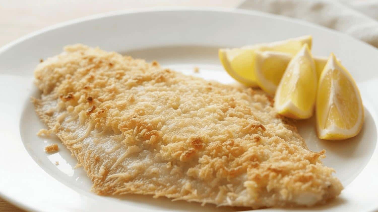 parmesan crusted flounde
