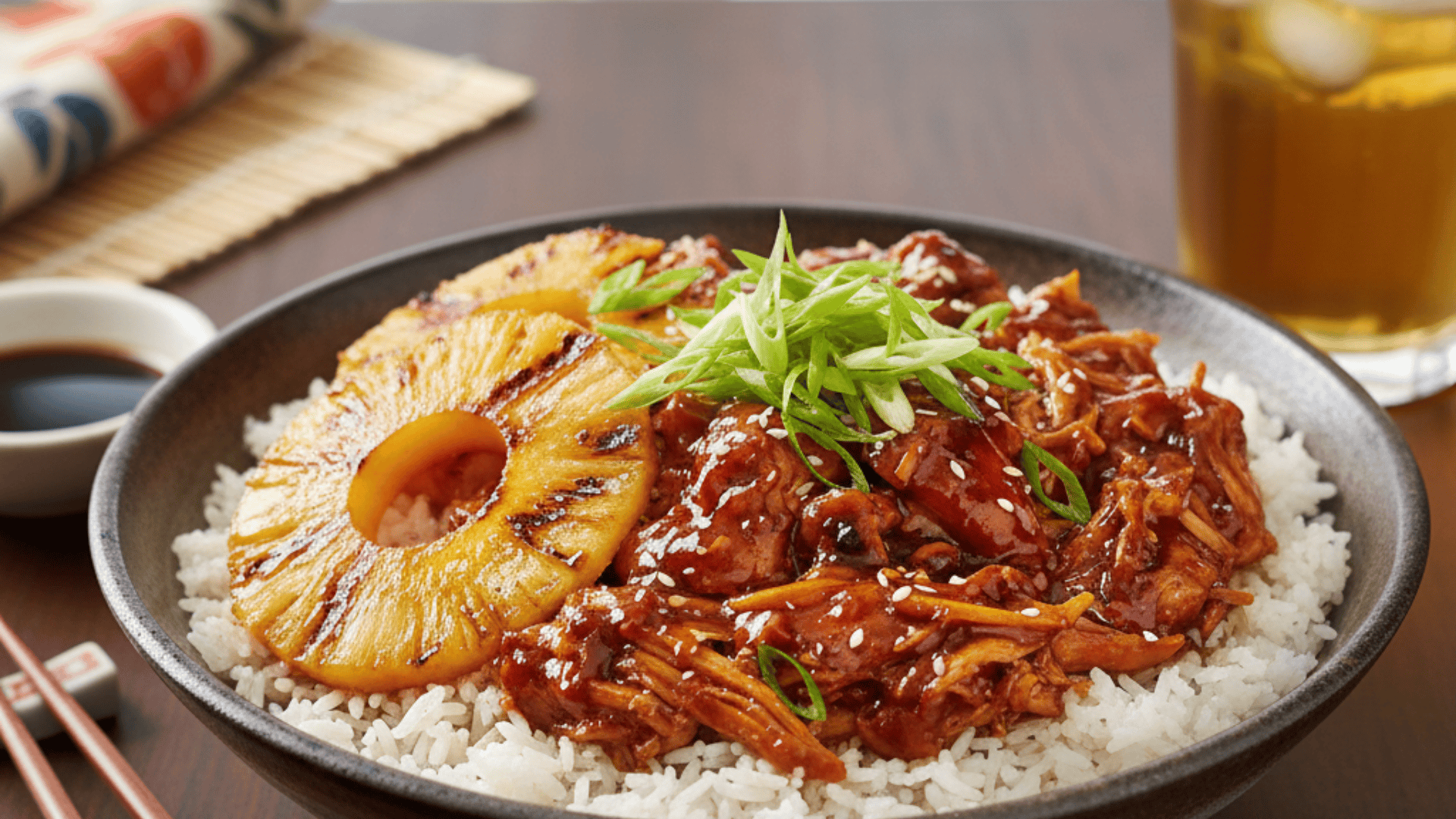 pineapple teriyaki bbq chicken