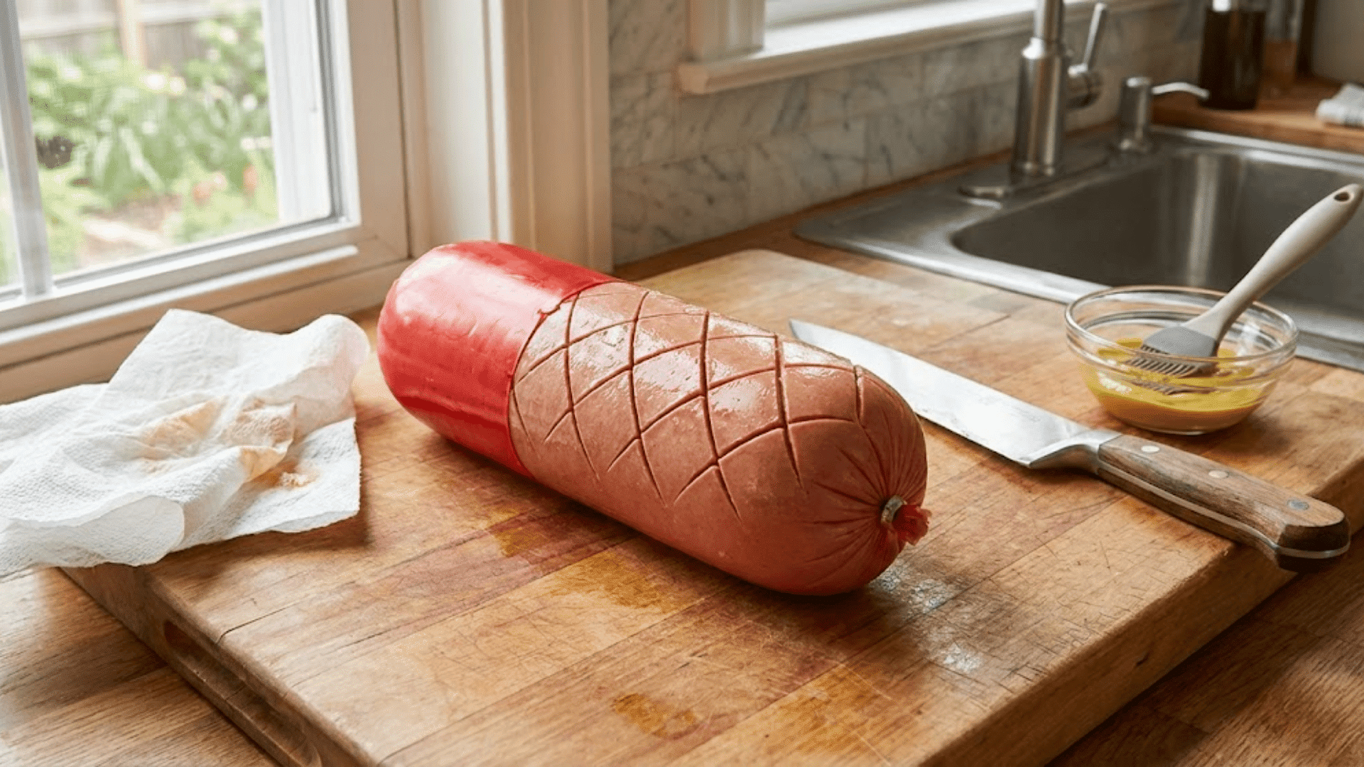 prep your bologna chub