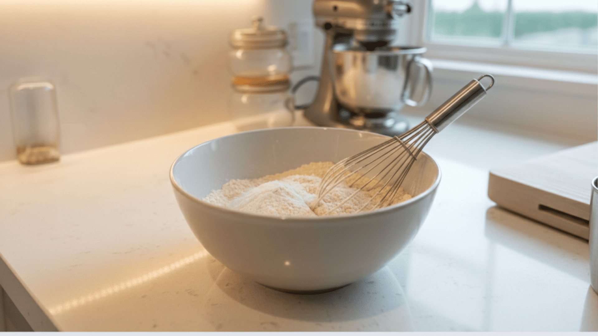 step 1 mix the dry ingredients