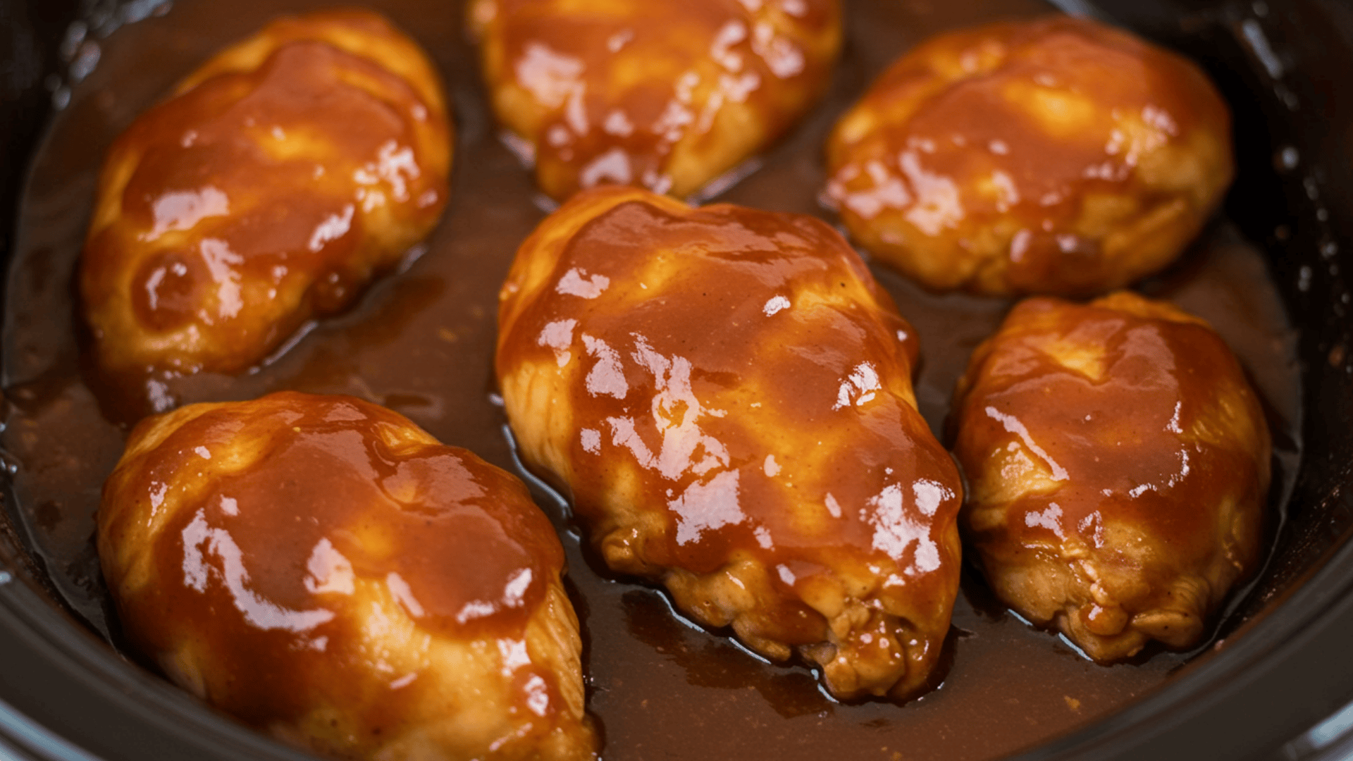 step 2 mix and pour bbq sauce