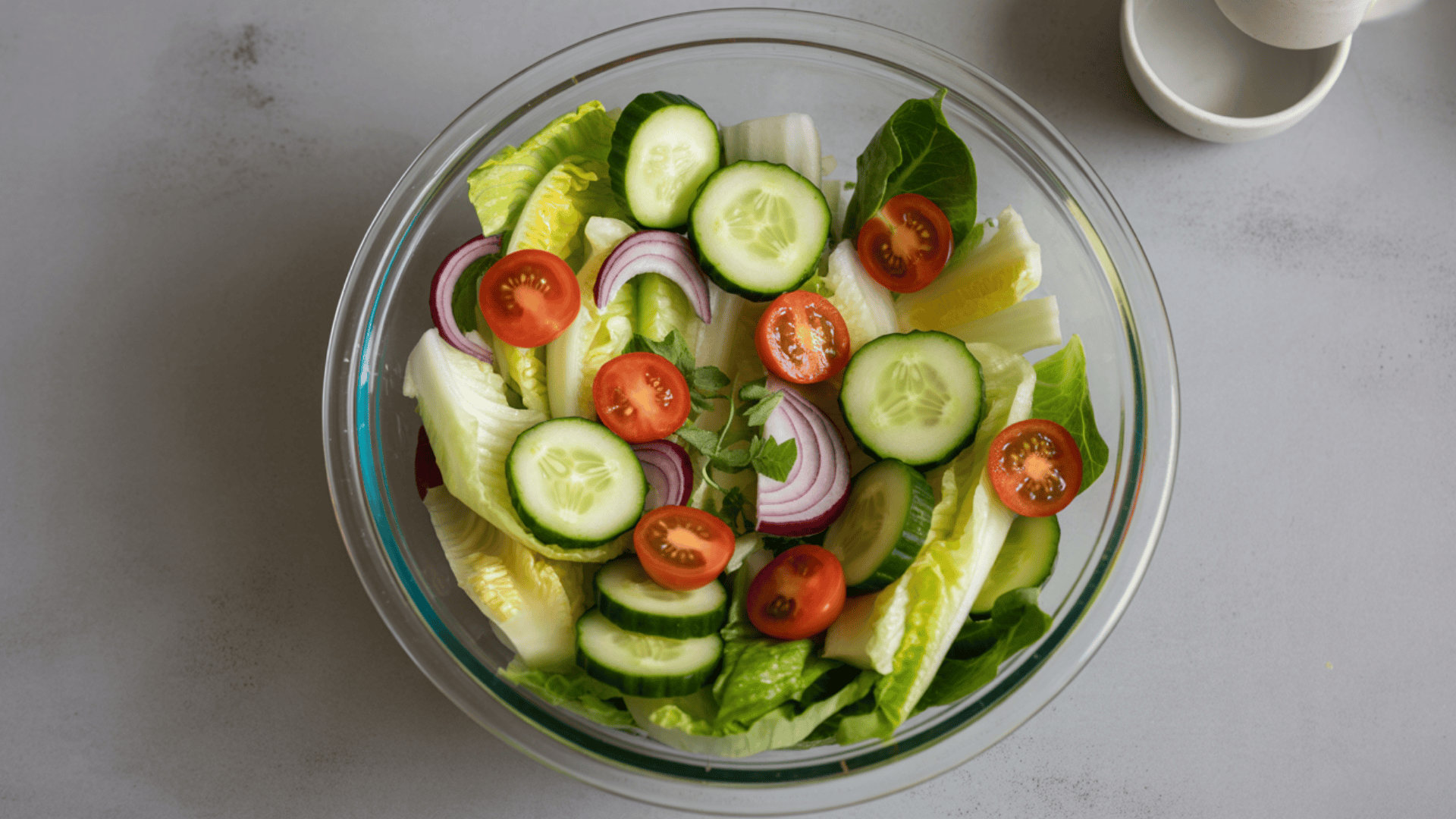 step 3 build the salad base