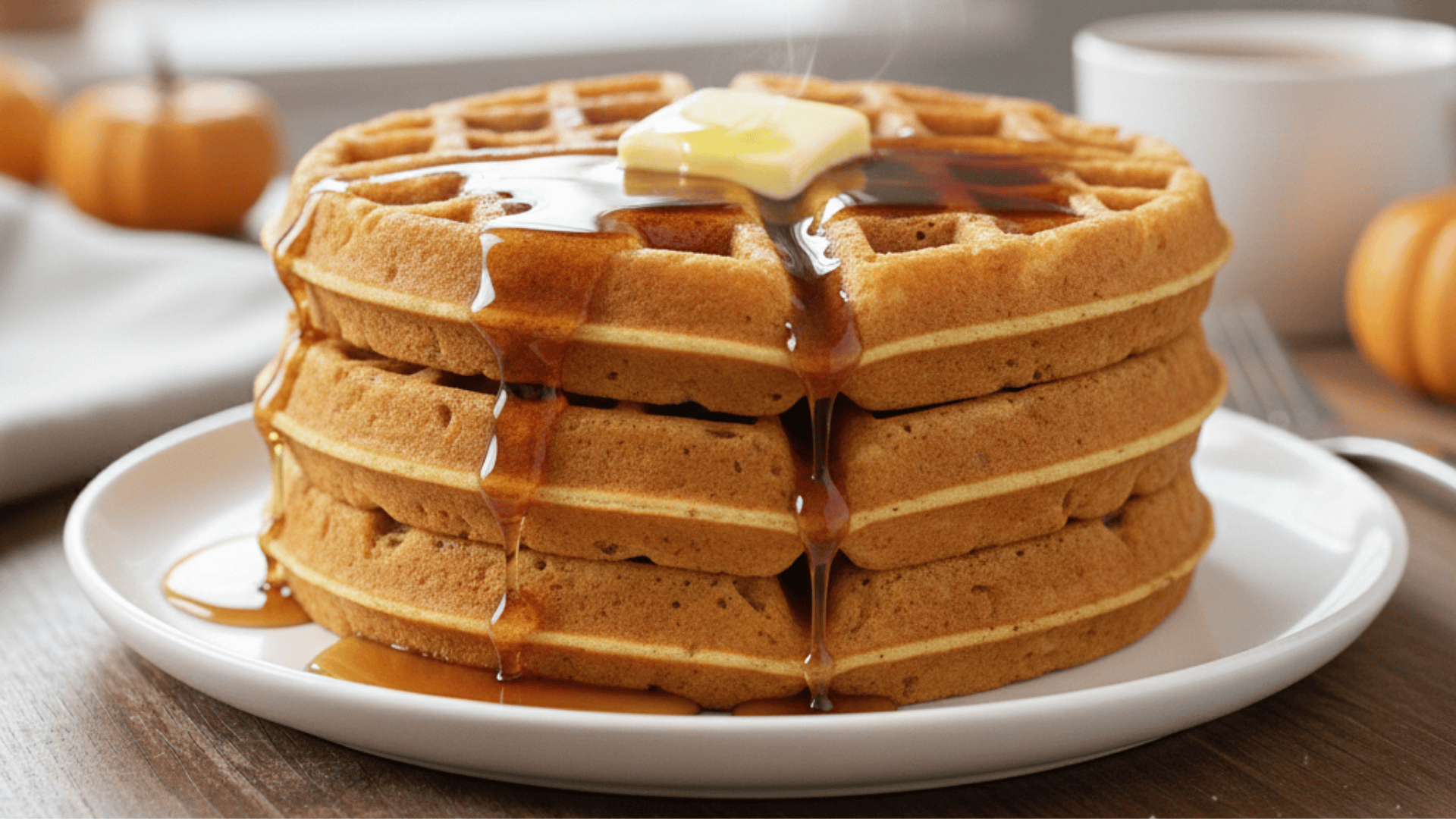 vanilla protein waffles